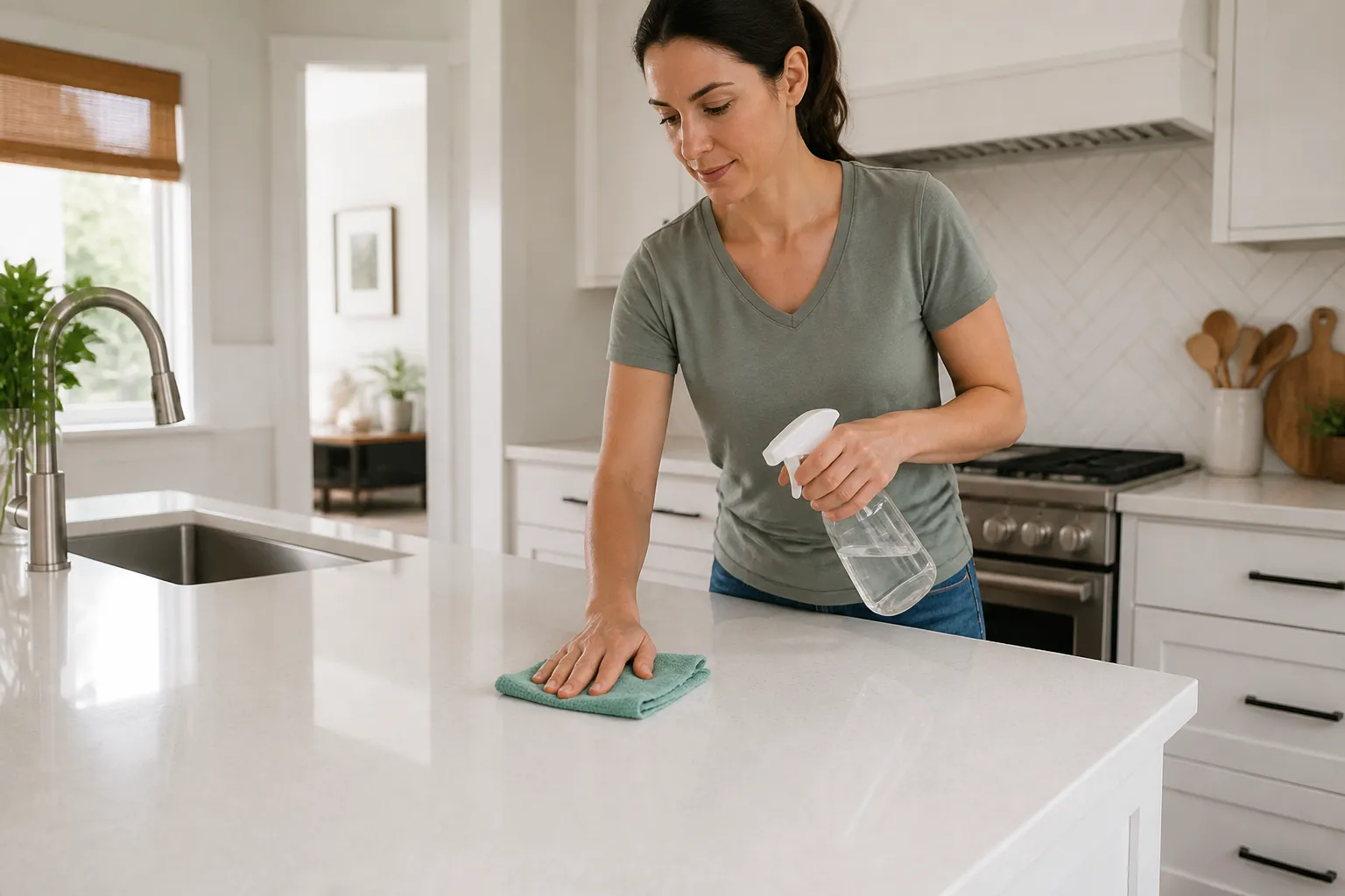 How to Clean and Maintain Quartz Countertops