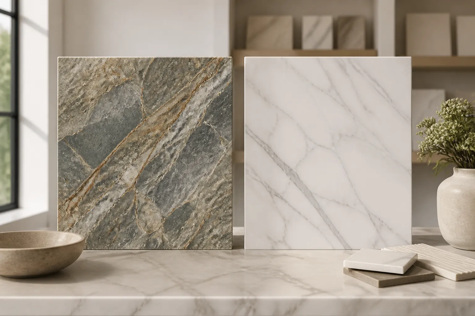 Quartzite vs. Marble: Comparing Natural Stone Countertops