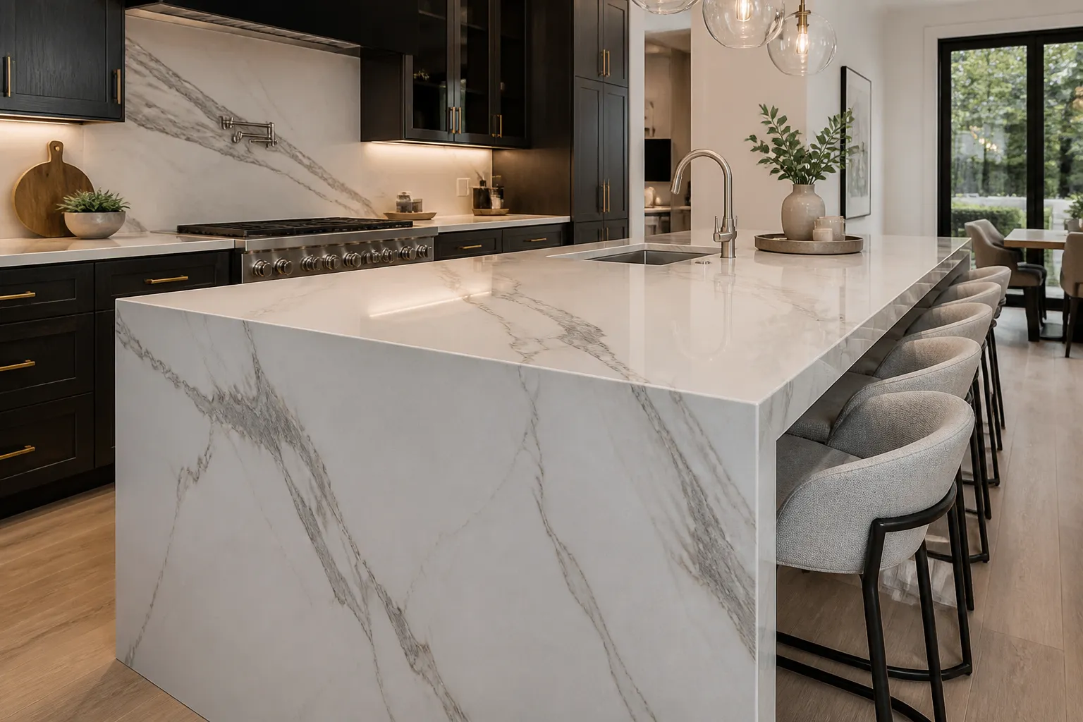 Waterfall Countertops